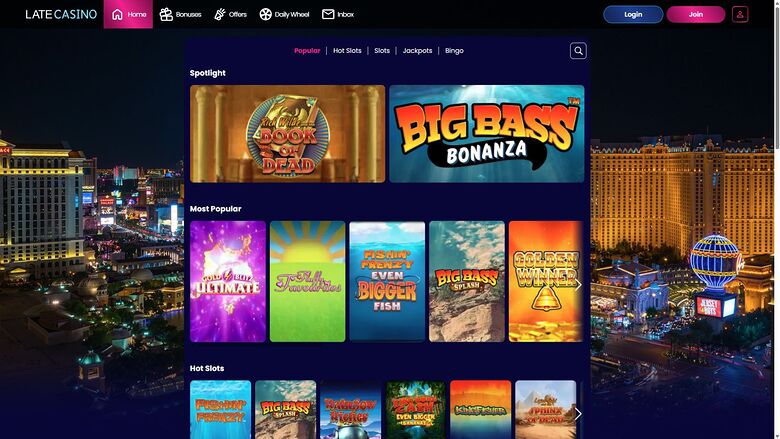 Late Casino Desktop Games
