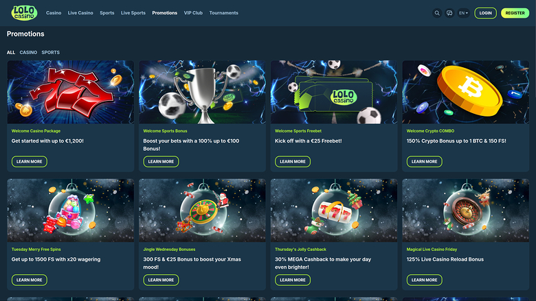 Lolo Casino Promotions