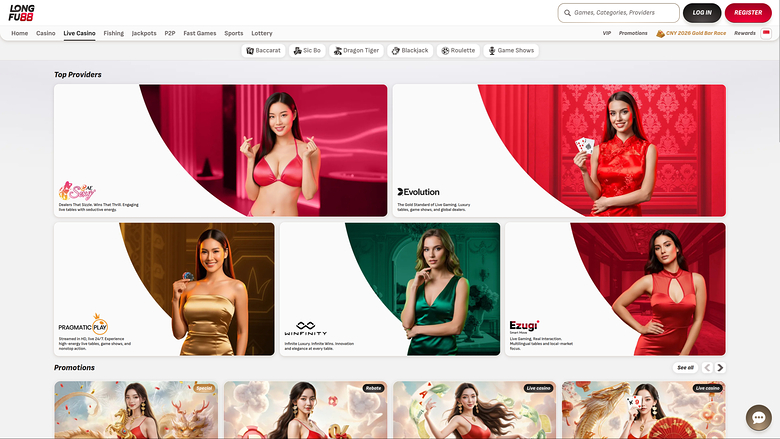 LongFu88 Casino Live Dealer