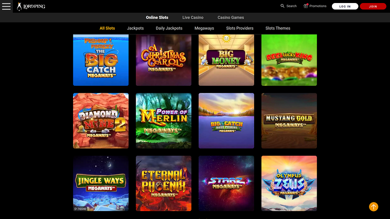 Lord Ping Casino Desktop Games