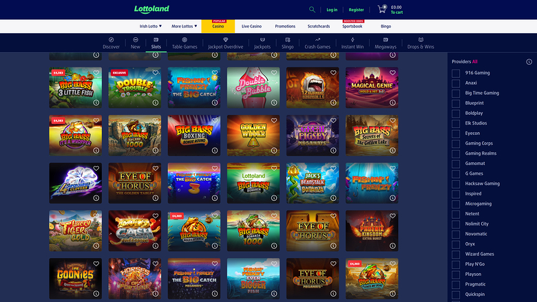Lottoland Casino Desktop Game Developers