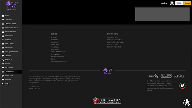 Lotus Asia Casino Desktop Game Developers