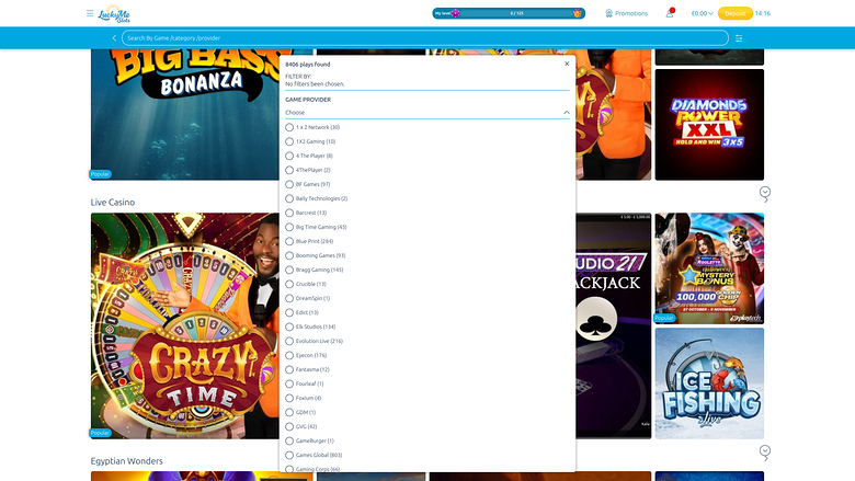 LuckyMe Slots Casino Desktop Game Developers