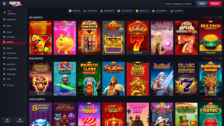 Mafia Casino Desktop Jackpot