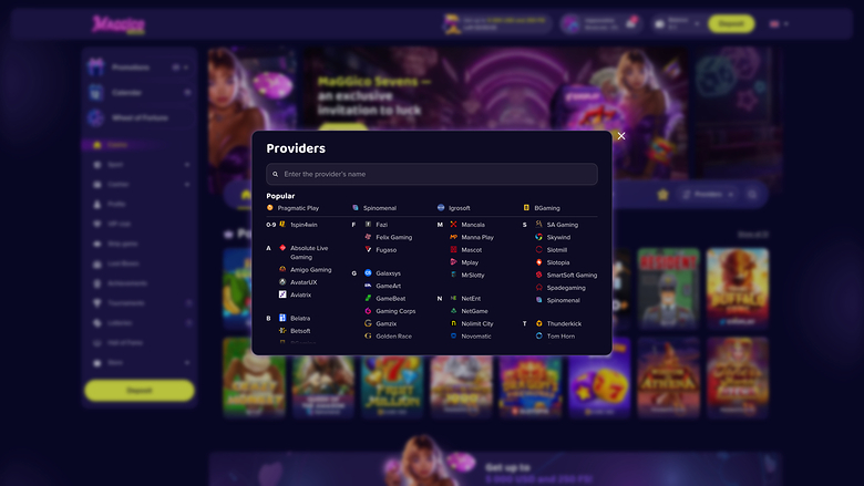 Maggico Casino Desktop Game Developers