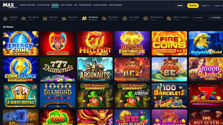 MaxCasino Games