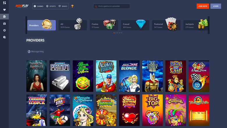 Maxiplay Casino Desktop Game Developers