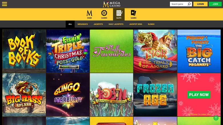Mega Casino Desktop Games