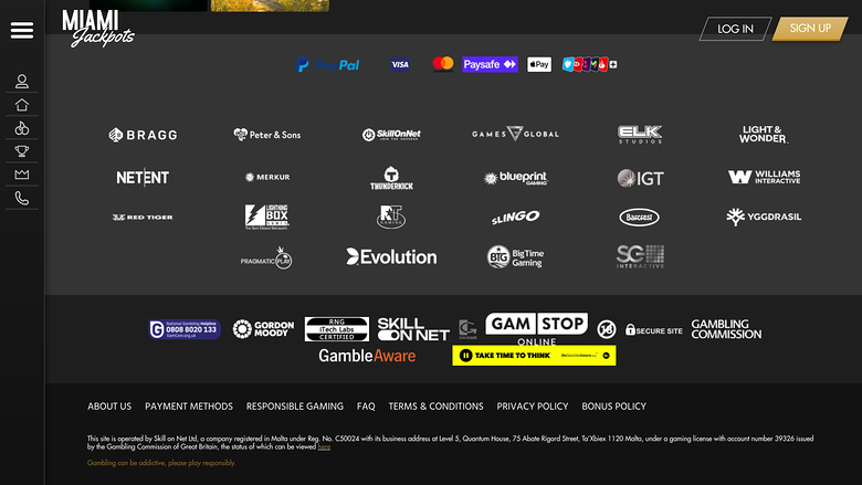 Miami Jackpots Casino Desktop Game Developers