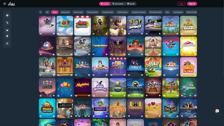 Miki Casino Games