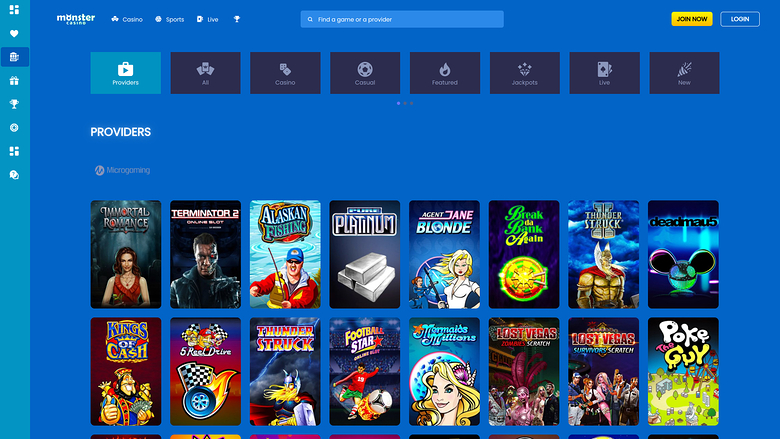 Monster Casino Desktop Game Developers