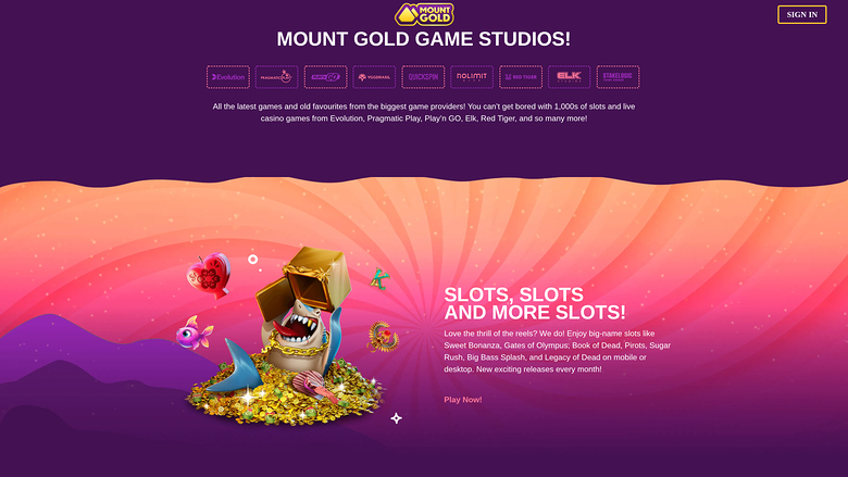 Mount Gold Casino Desktop Game Developers