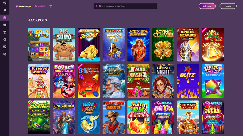 Mr Jack Vegas Casino Desktop Jackpot