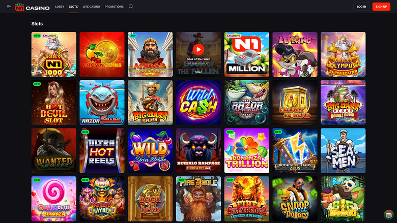 N1 Casino Desktop Games