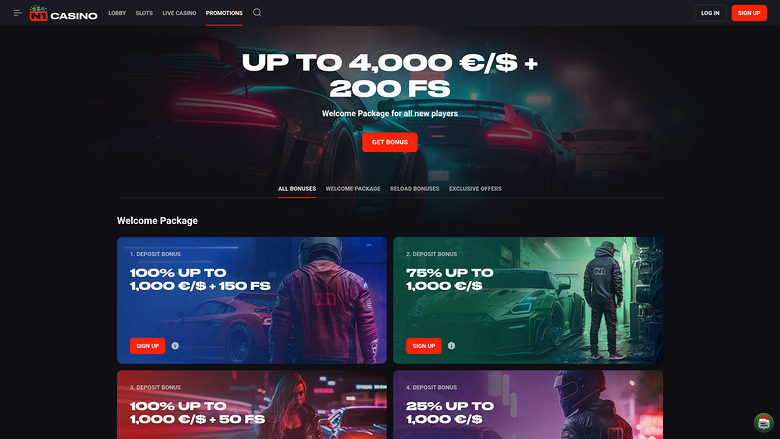 N1 Casino Desktop Promotions