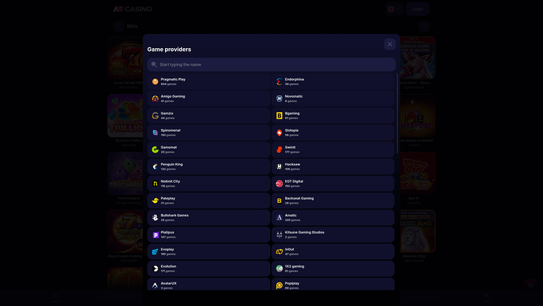 NV Casino Desktop Game Developers