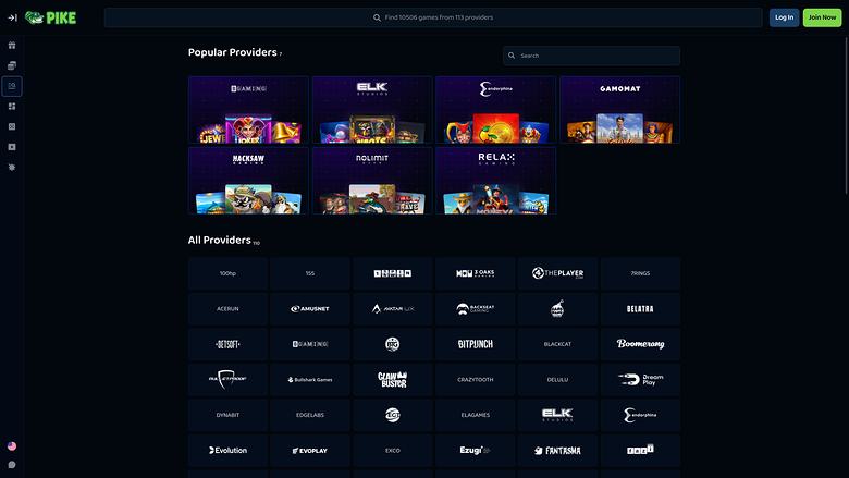 Pike Casino Desktop Game Developers