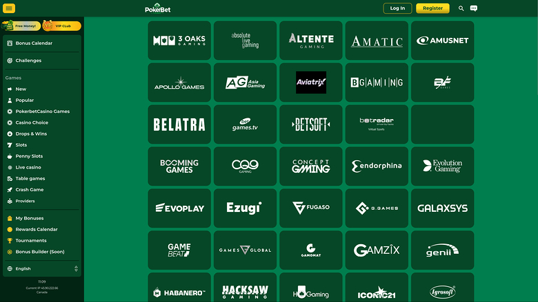 PokerBet Casino Desktop Game Developers