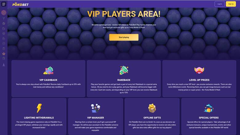 PokoBet VIP Program