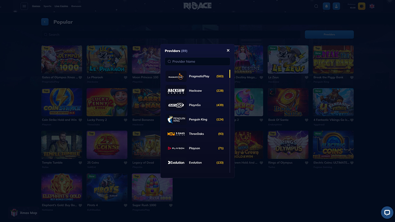 Rioace Casino Desktop Game Developers
