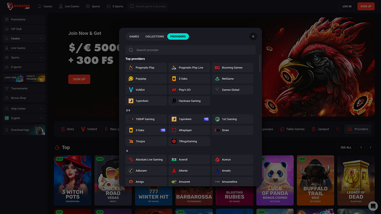 Rooster Bet Desktop Game Developers