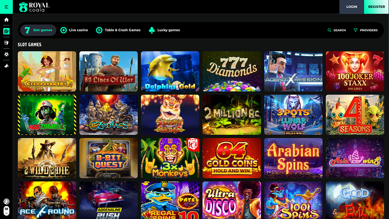 Royal Coala Casino Desktop Games