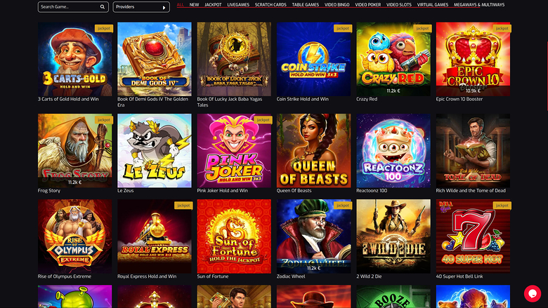 Royal Stars Casino Desktop Games