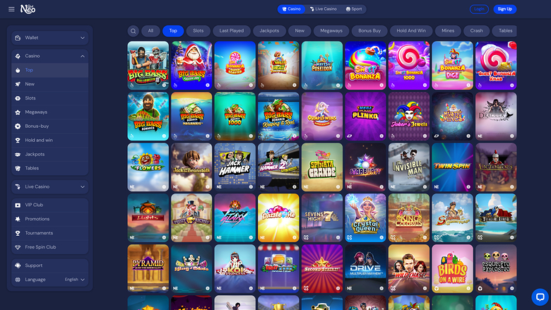 SlotNeo Casino Games
