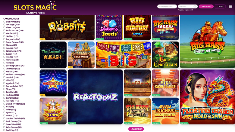 Slots Magic Casino Desktop Game Developers