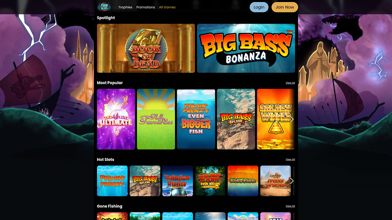 Thor Slots Casino Desktop Games