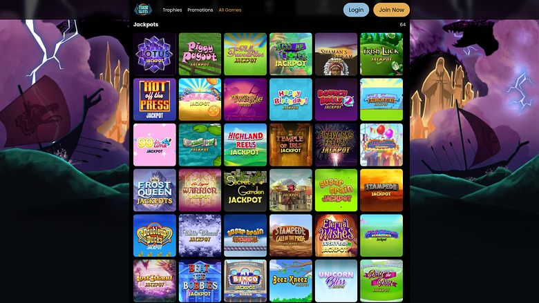 Thor Slots Casino Desktop Jackpot