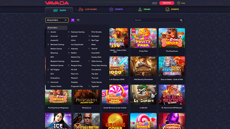 Vavada Casino Desktop Game Developers