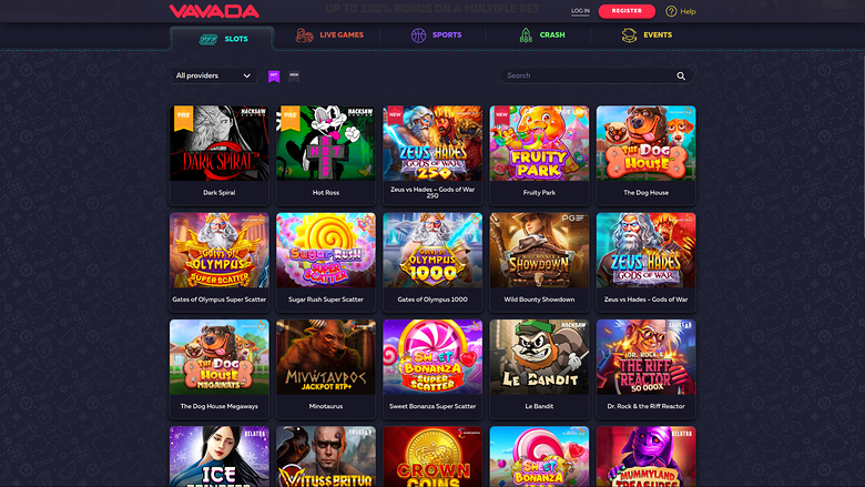 Vavada Casino Desktop Games