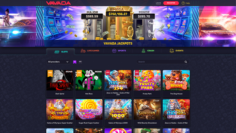 Vavada Casino Desktop Jackpot