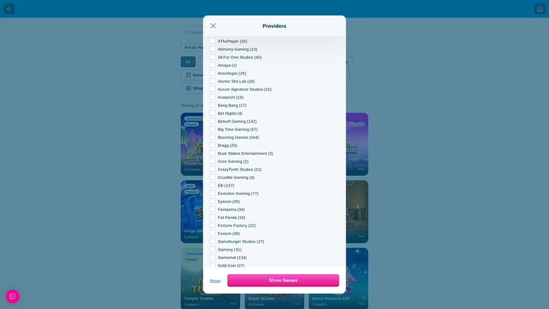 Vera John Casino Desktop Game Developers