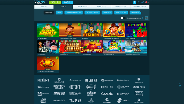 Volna Casino Desktop Games