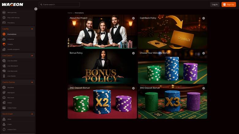 Wageon Casino Promotions