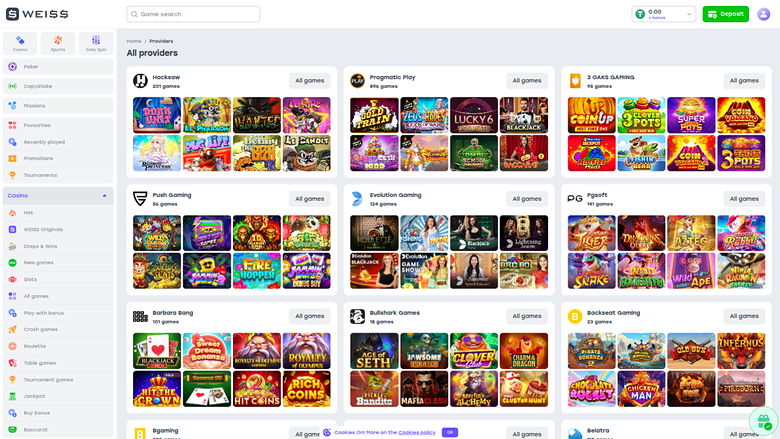 Weiss Game Developers Desktop