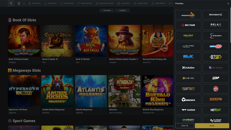 Weltbet Casino Desktop Game Developers