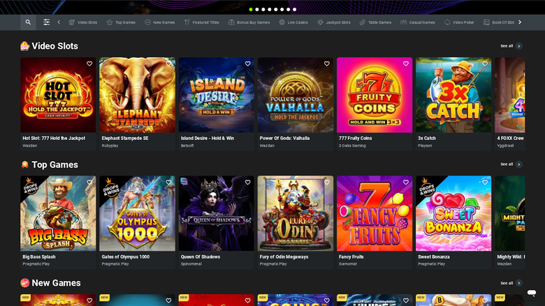 Weltbet Casino Desktop Games