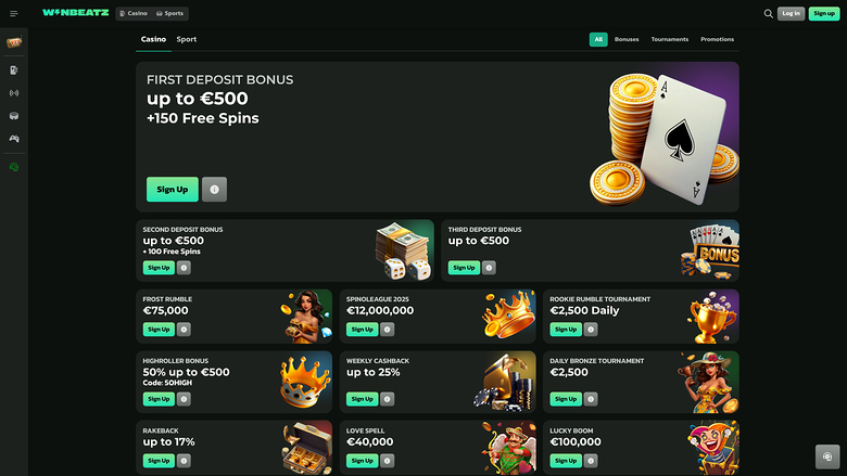 WinBeatz Casino Promotions