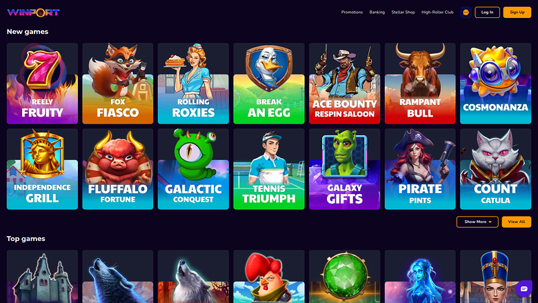 WinPort Casino Desktop Games