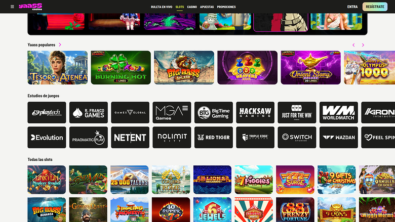 Yaass Casino Desktop Game Developers
