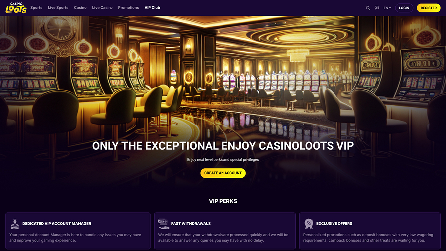 Casino Loots VIP Program