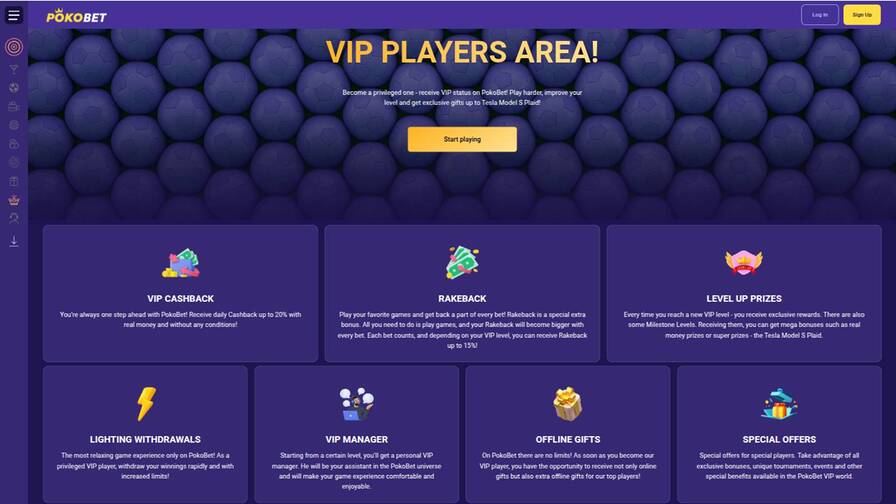 PokoBet VIP Program