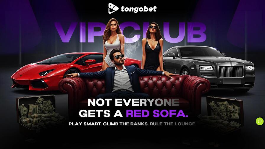 TongoBet Casino VIP page