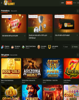 Bets Bunny Casino Screenshot