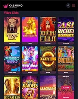 Cabarino Casino Screenshot