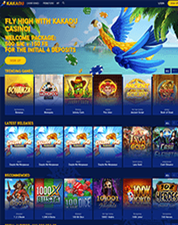 Kakadu Casino Screenshot