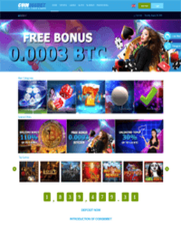 Coin365Bet Casino Screenshot